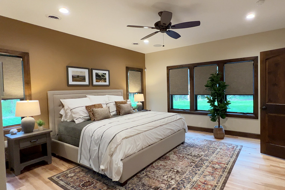 Smart home control panel installed by Audio Video Specialists